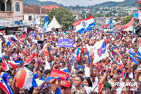 File photo of NPP members during a conference