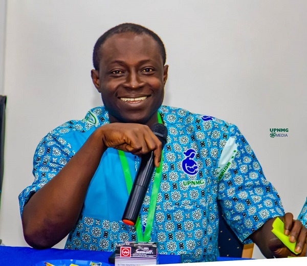 President of the Union of Professional Nurses and Midwives Ghana (UPNMG) Mr. Maxwell Oduro Yeboah