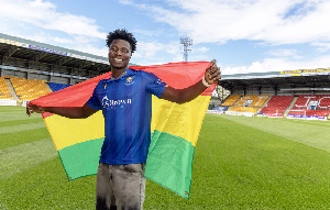 Ghanaian international Aaron Essel