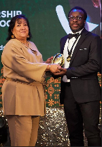 Dr. Prince Alvin Kwabena Ansah was awarded at the 7th Ghana Business Awards