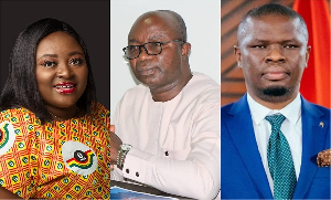 (L-R) Gifty Oware-Mensah, Osei Assibey Antwi and Mustafa Yussif