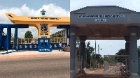 Entrances of Opoku Ware and Archbishop Porter Girls' SHSs