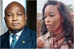 South African activist Victoria Africa has slammed Ghana’s Minister Samuel Okudzeto Ablakwa and Ghan