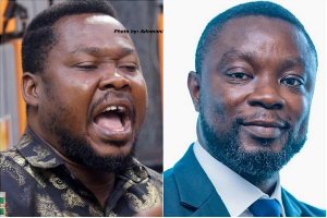Anthony Nukpenu (L) says Kwaku Addo does not deserve to be an MP if the claims against him are true