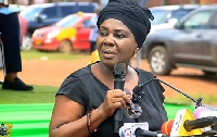 Former minister of sanitation and water resources, Cecilia Abena Dapaah