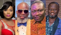 Some of the celebrities who reacted to Mzbel son's comment on the existence of God
