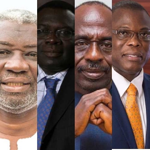 The faces of all the General Secretaries of the NDC since 1992
