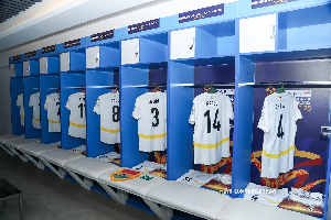 Dressing room ahead of the game