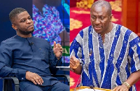 According to Afenyo-Markin (R), NPP does not hate Sammy Gyamfi (L)