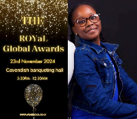 Sarah Afua Kittoe has been nominated for the Royal Global Awards in London, United Kingdom