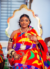 Nana Akosua Offeibea I has been installed as developmental Queen Mother of Senchi