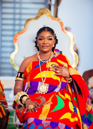Nana Akosua Offeibea I has been installed as developmental Queen Mother of Senchi