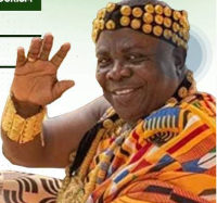 The Paramount Chief of Avatime Traditional Area, Osie Adza Tepkor VII