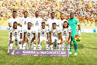 Ghana is playing Namibia in a friendly ahead of the 2023 AFCON tournament
