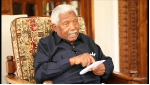 Former Tanzanian President Ali Hassan Mwinyi