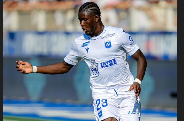 Ghana youngster Ibrahim Osman provides key assist to help AJ Auxerre secure victory against Lorient