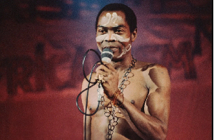 The late Afrobeat legend, Fela Anikulapo-Kuti
