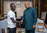 Samuel Okudzeto Ablakwa hosted Emmanuel Asamoah on May 8, 2026