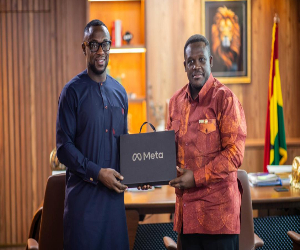 Meta engages Minister of Communication, Digital Technology and Innovation, Sam George