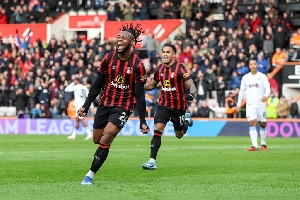 Antoine Semenyo scored the winning goal for Bournemouth in their 1-0 victory over Wolves