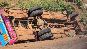 The bus crashed killing 24 school children The bus crashed killing 24 school children