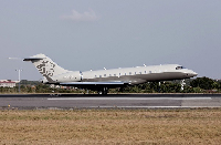 A file photo of the private jet