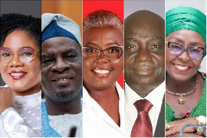 Some of President John Dramani Mahama's ministerial nominees