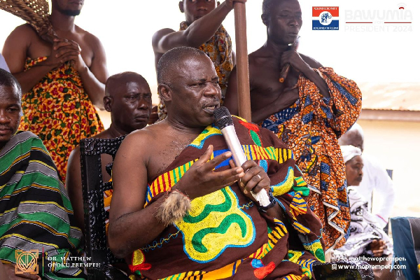 Nana Barima Osei Hwedie II is the Chief of Ejura