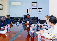 The discussions also covered fiscal accountability and revenue flows within the sector