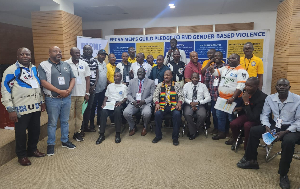 The delegation at Pan African Presbyterian Men’s Fellowship conference