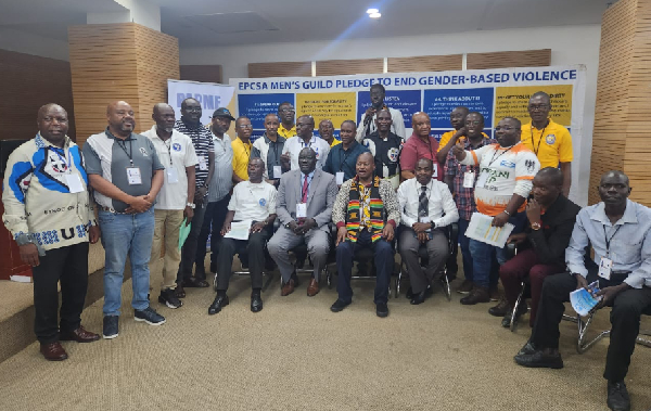 The delegation at Pan African Presbyterian Men’s Fellowship conference