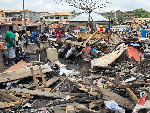 Fire displaces several slum dwellers at Afful Nkwanta