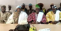 A delegation of Chiefs from the Gulkpegu Traditional Area at the TTH