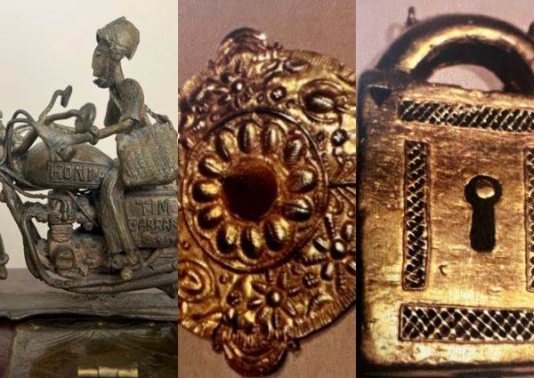 Some of the artifacts that has been returned to the Asantehene