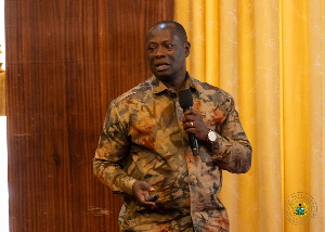 Emmanuel Armah Kofi Buah is the Minister of Lands and Natural Resources