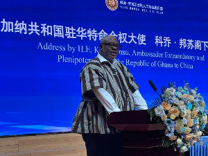 Kojo Bonsu is the Ghana’s Ambassador to China