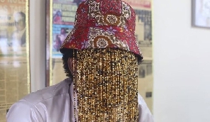 Anas Aremeyaw Anas is an award winning investigative journalist