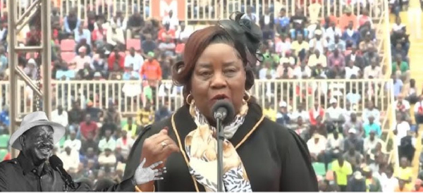 The widow of the late Raila Odinga, Ida Odinga