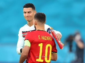 Hazard And Ronaldo