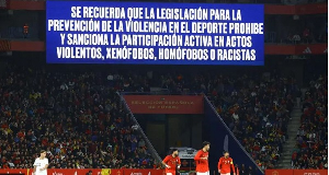 The friendly match in Barcelona ended in a 0-0 draw