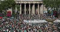 More than one million people took to the streets of Mexico City following Mexico's win over Ecuador