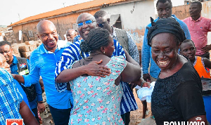 Residents were visibly surprised and delighted to see Dr. Bawumia in their homes