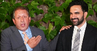 A file photo of US congressman Dan Goldman and Mayor Zohran Mamdani