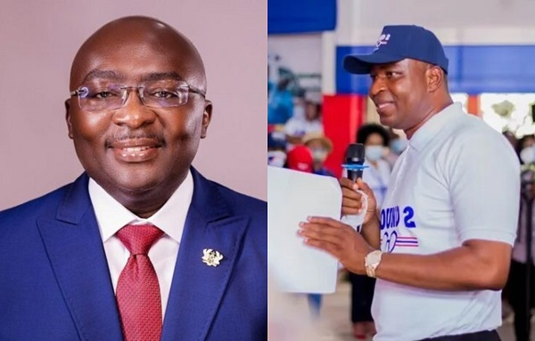 Dr Mahamudu Bawumia and Chairman Wontumi