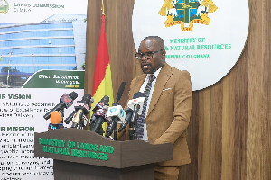 Lands Commission Executive Secretary, Professor Anthony Owusu-Ansah