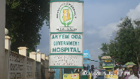 File photo of Akim Oda Government Hospital
