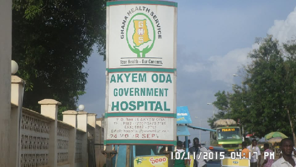 File photo of Akim Oda Government Hospital
