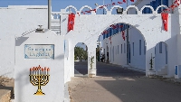 The El Ghriba synagogue in Djerba, Tunisia, pictured on May 17, 2022