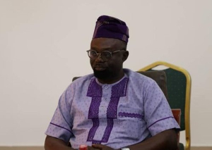 Chief Bayo Albert Asaolu is President of the All Nigerian Community in Ghana