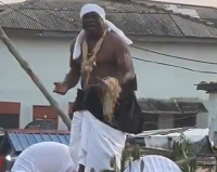 Nana Kodwo Conduah VI, the Paramount Chief of Elmina